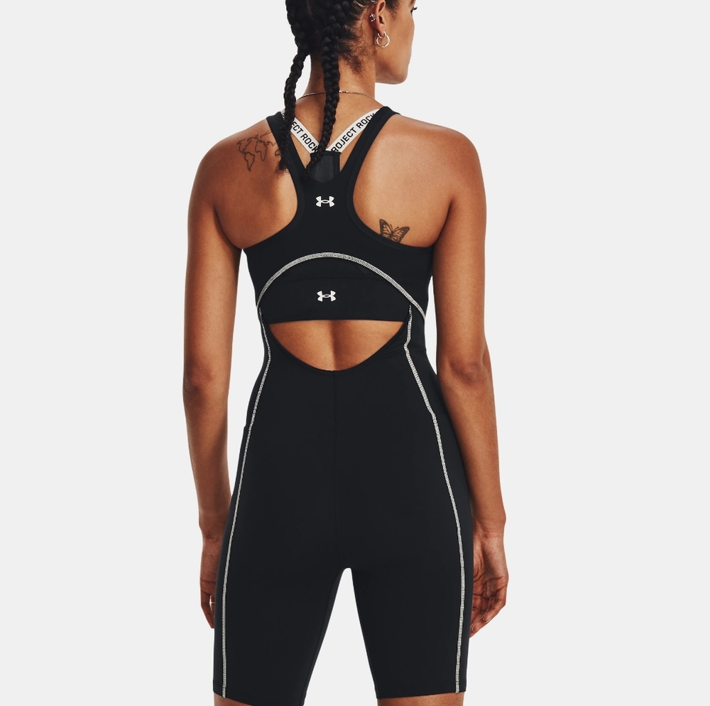 Under Armour Project Rock Women's Black bodysuit